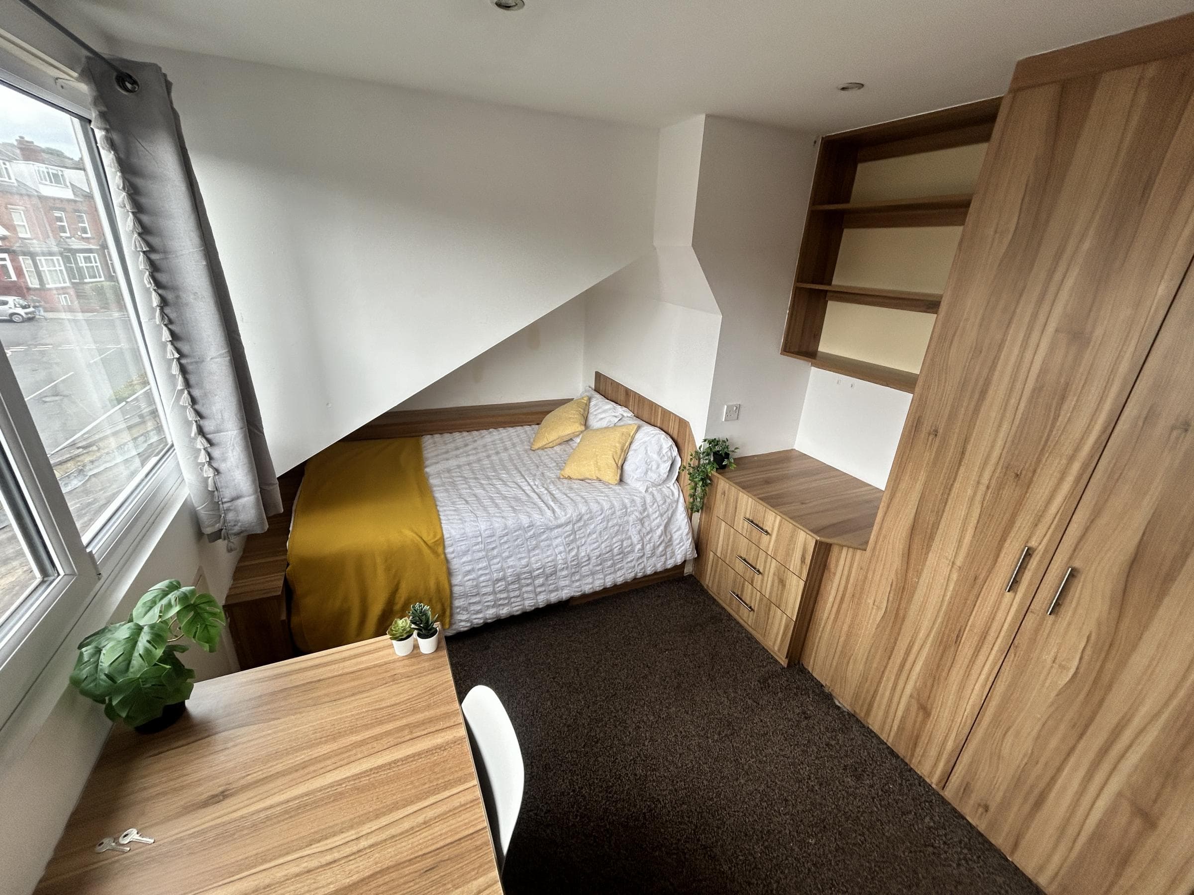 Attic bedroom
